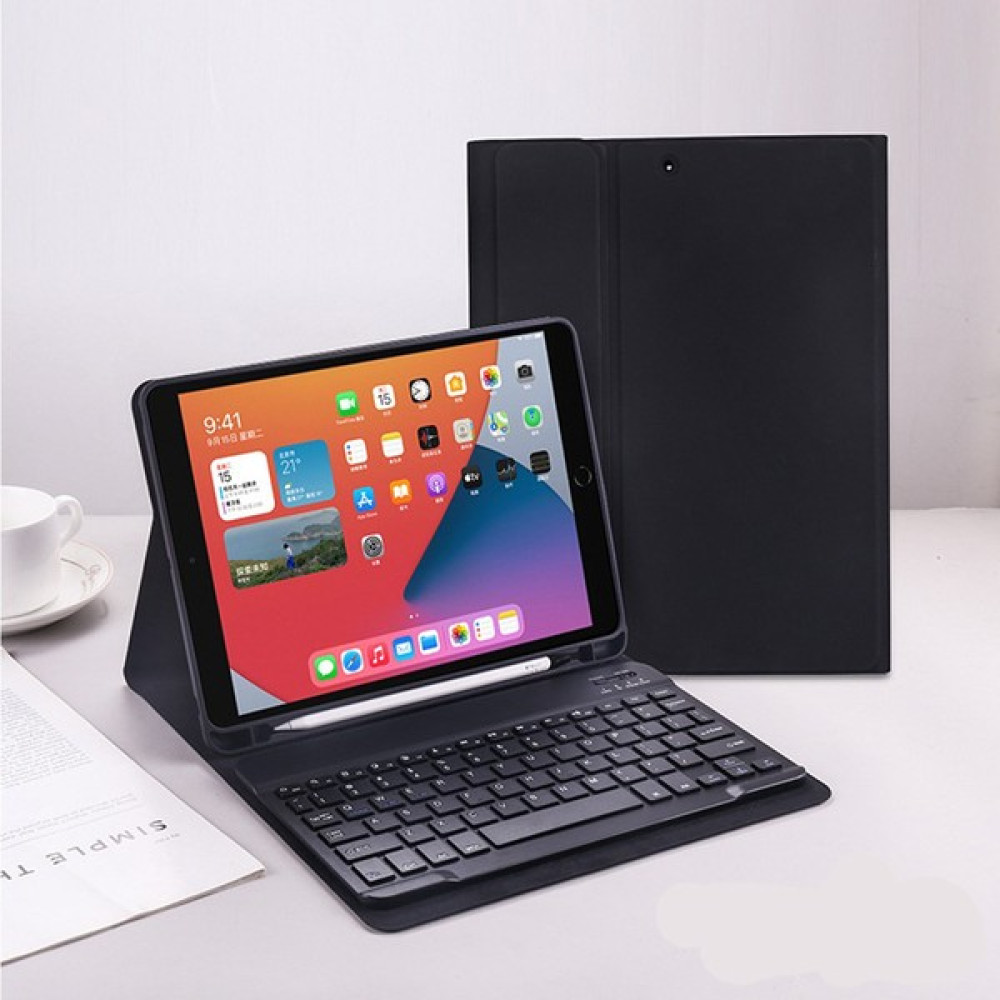 Unicell Ipad Air 3.nesil 10.5 Inç Uyumlu Bluetooth Özellikli Kalem Bölmeli Klavyeli Kılıf - Siyah Tablet Kılıfı Fiyatı