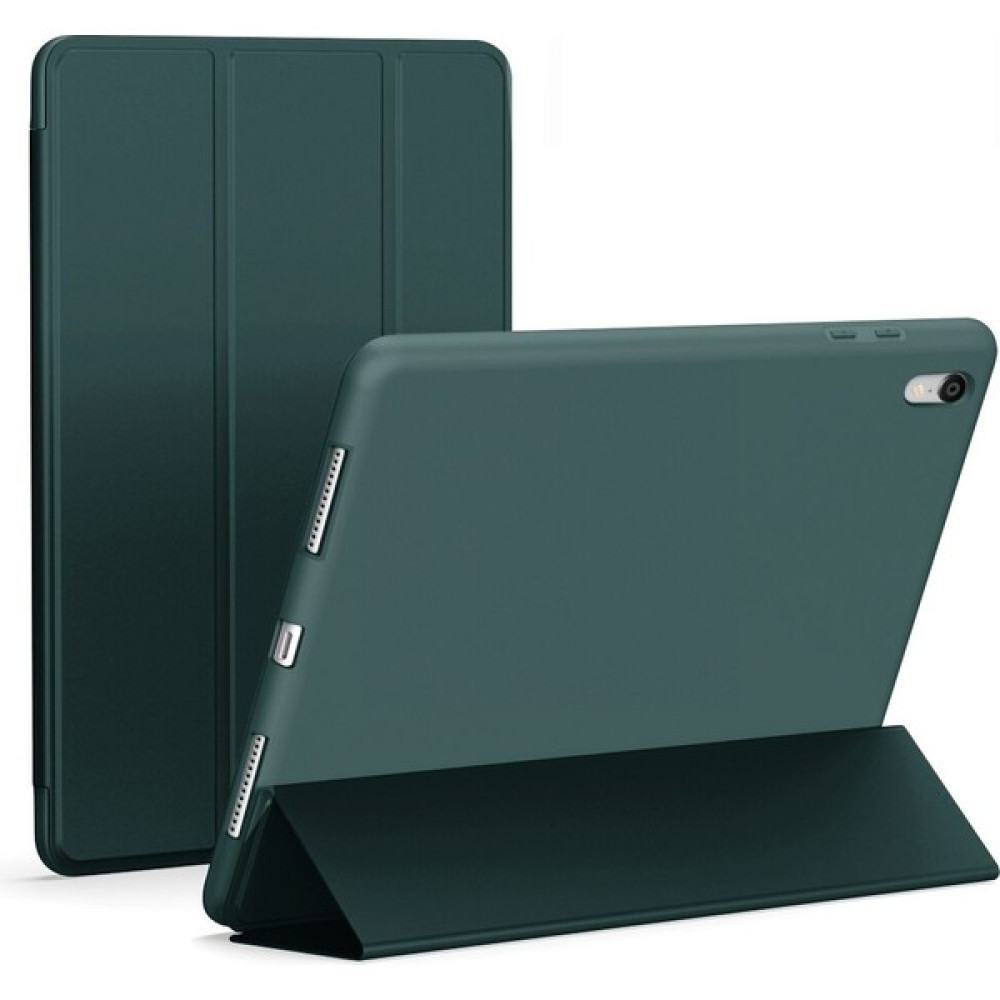 Unicell iPad iPad Air 1 / Air 2 Yatay Standlı Uyku Modlu T.p.u Smart Tablet Kılıf - Haki Tablet Kılıfı Fiyatı