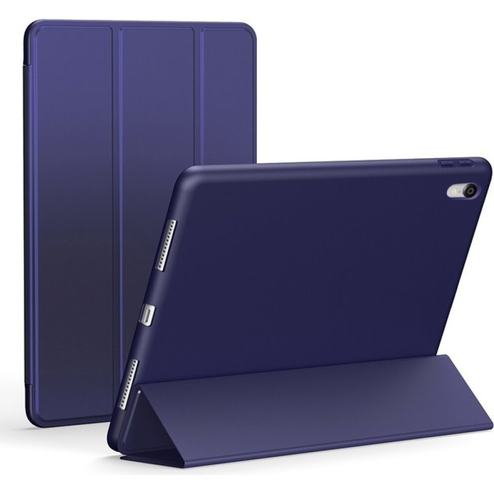Unicell iPad iPad Air 1 / Air 2 Yatay Standlı Uyku Modlu T.p.u Smart Tablet Kılıf - Lacivert Tablet Kılıfı Fiyatı