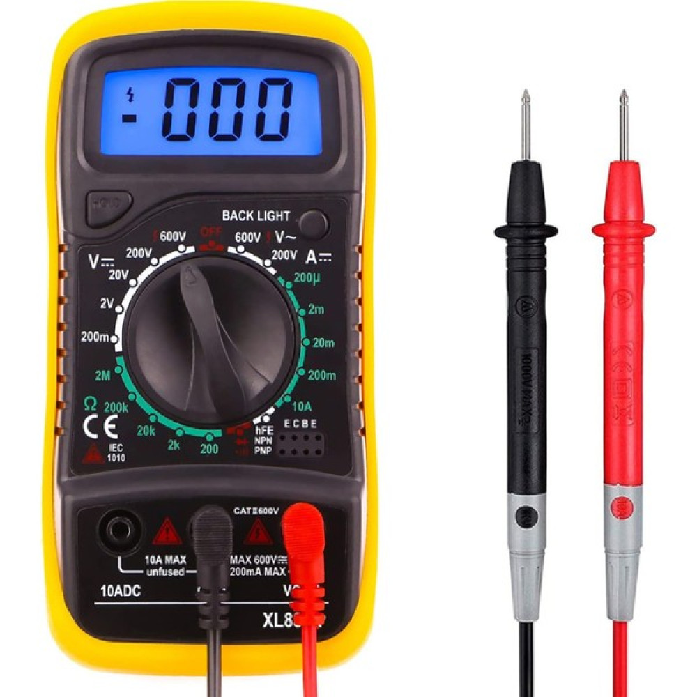 UniChrome XL830L Dijital Multimetre LED Ekranlı Avometre Mini Ölçü Aleti Diğer Test ve Ölçüm Cihazları Fiyatı