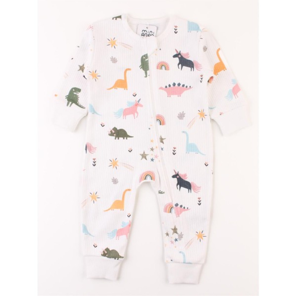 Unicorn Baskılı Fitilli Fermuarlı Ribanalı Uzun Tulum Uyku Tulumu Bebek Tulumu Fiyatı