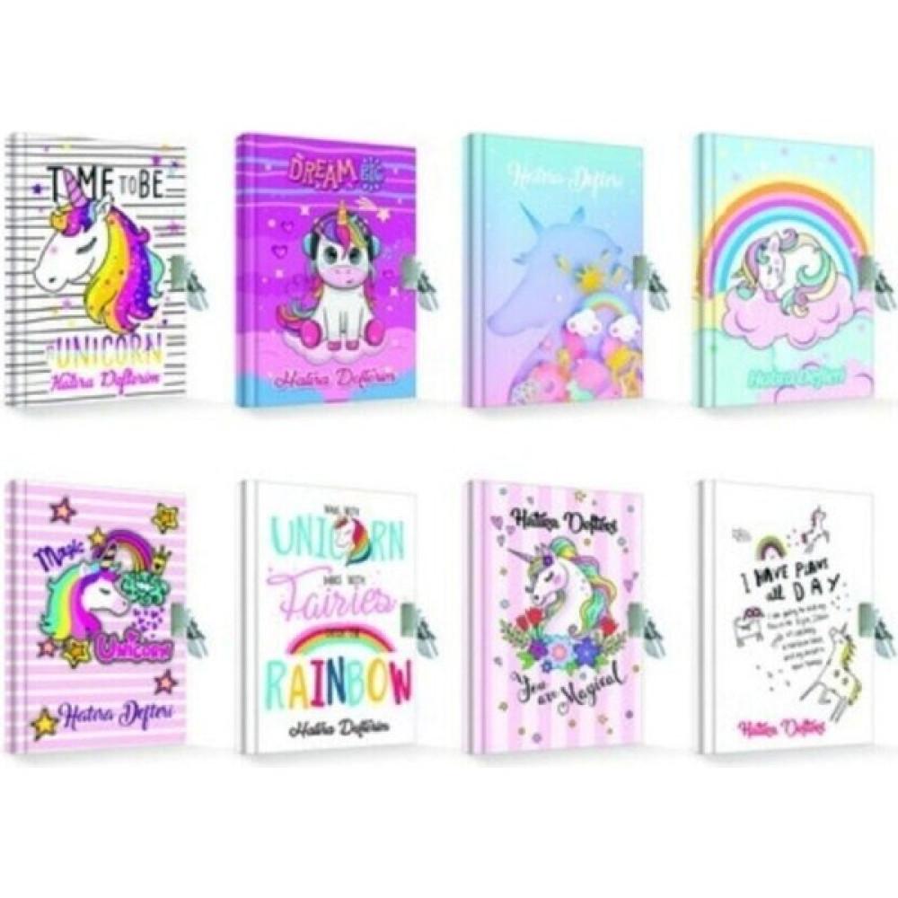 Ünicorn Kilitli Hatıra Deftreri 14X20 Oto Boyaları Fiyatı