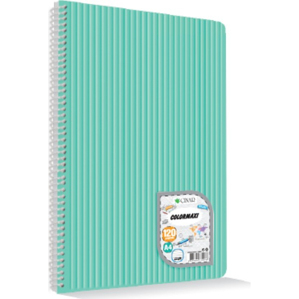Uninote Colormaxı A4 Sp.Pp Kapak 60 Yp. Çizgili Spiralli Defter Fiyatı