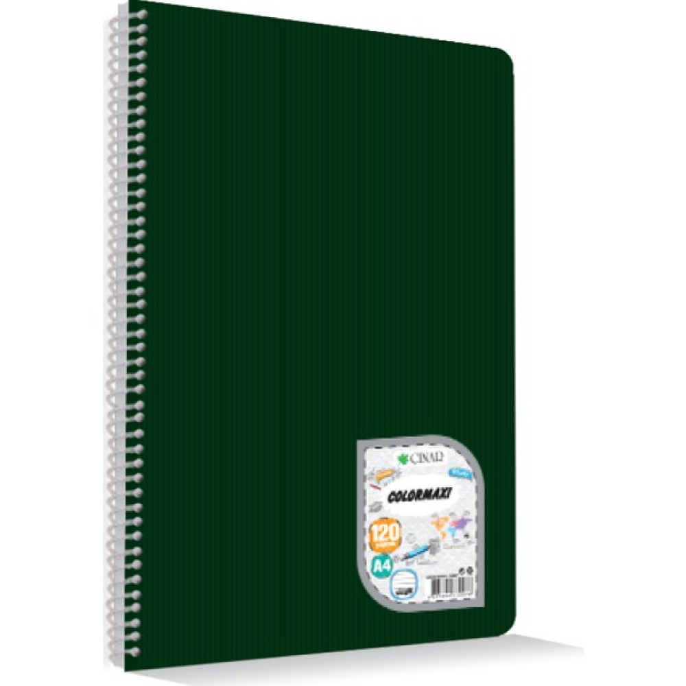 Uninote Colormaxı A4 Sp.Pp Kapak 60 Yp. Düz Spiralli Defter Fiyatı