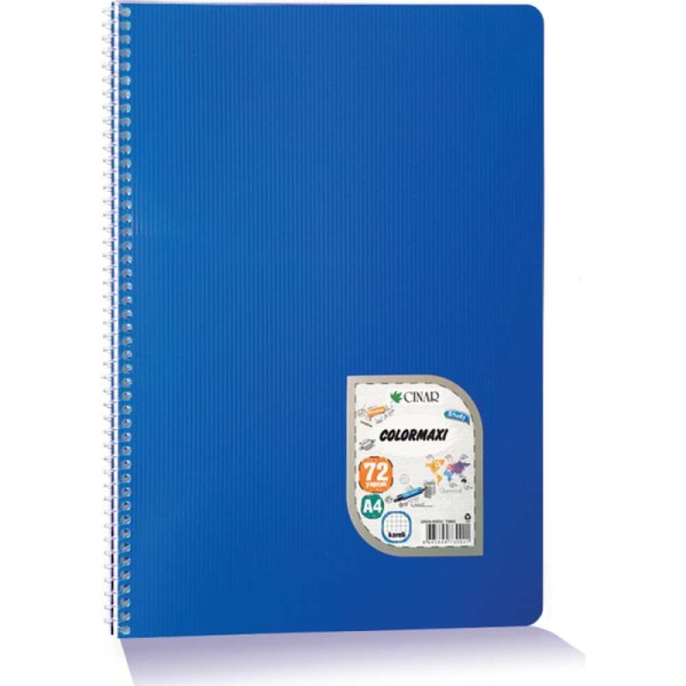Uninote Colormaxı A5 Sp.Pp Kapak 72 Yp. Çizgili Spiralli Defter Fiyatı