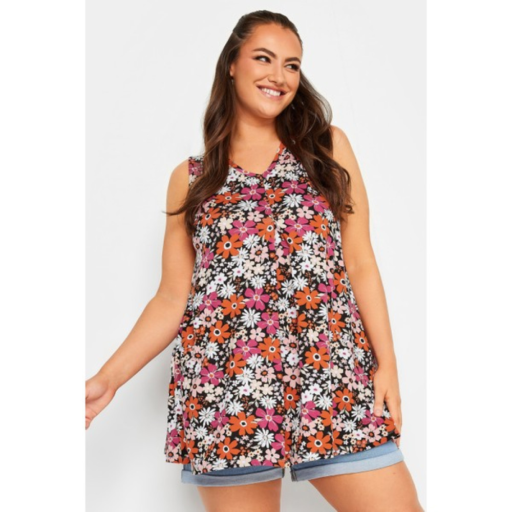 Uniq Store Büyük Beden Kolsuz V Yaka Bluz 302385 Bluz Fiyatı