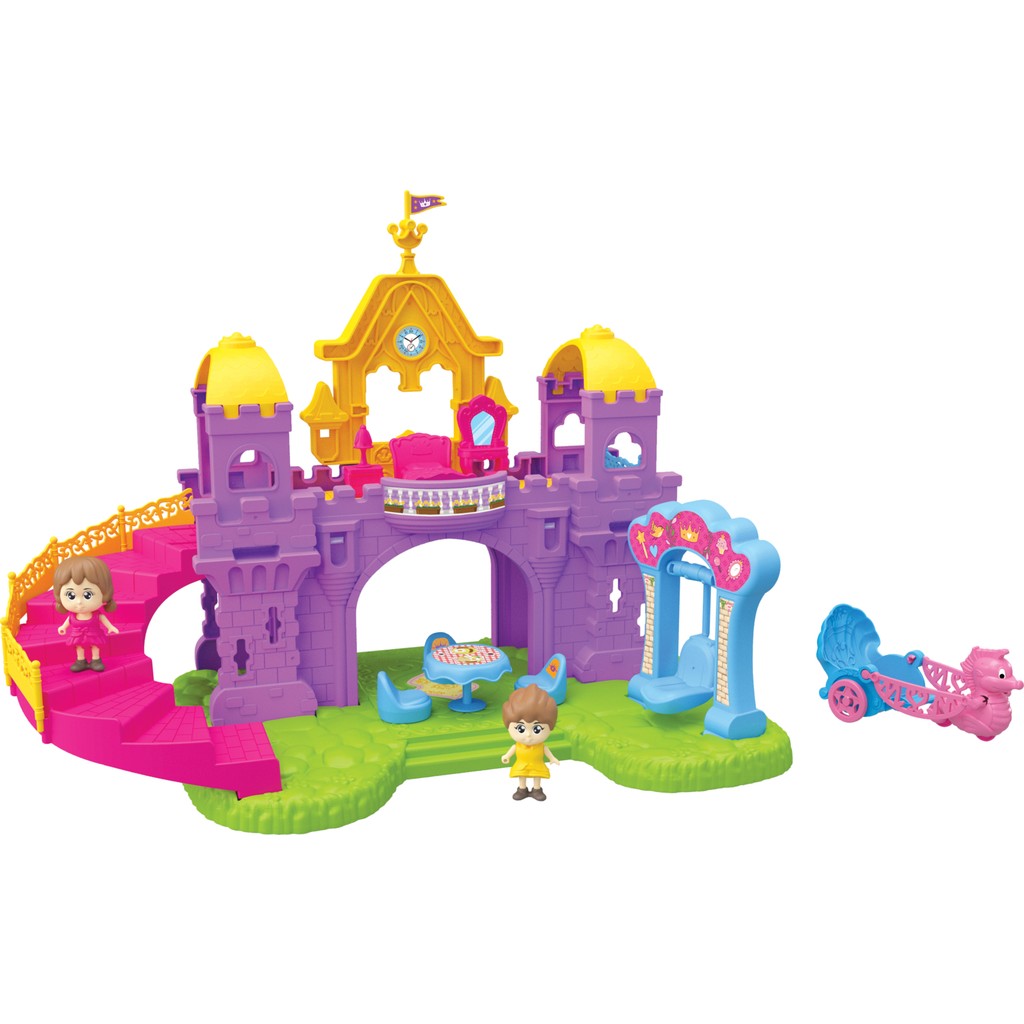 Uniqlion Mini Çocuklu Şato - Pembe Diğer Fiyatı