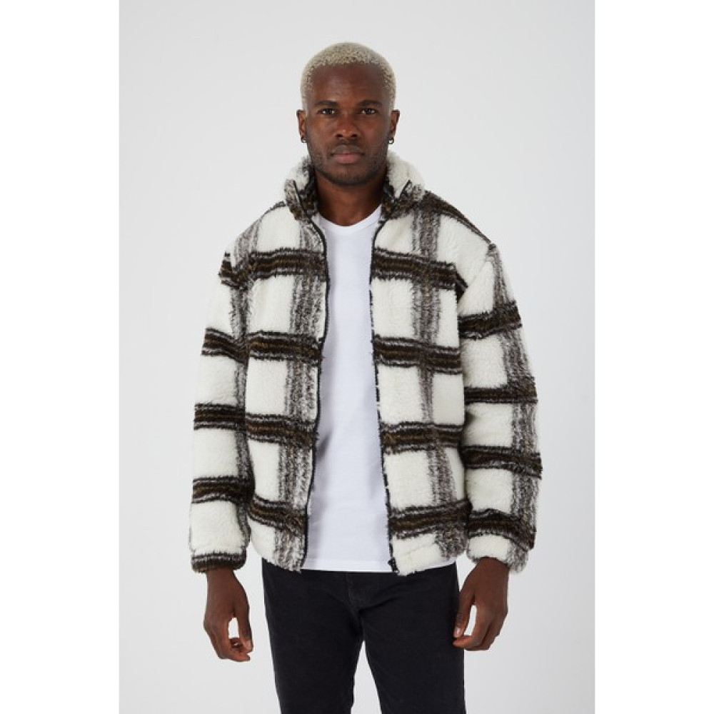 Uniqroy Alpaca Warm Suni Yün Mont Cepli Normal Kesim Erkek Mont Fiyatı