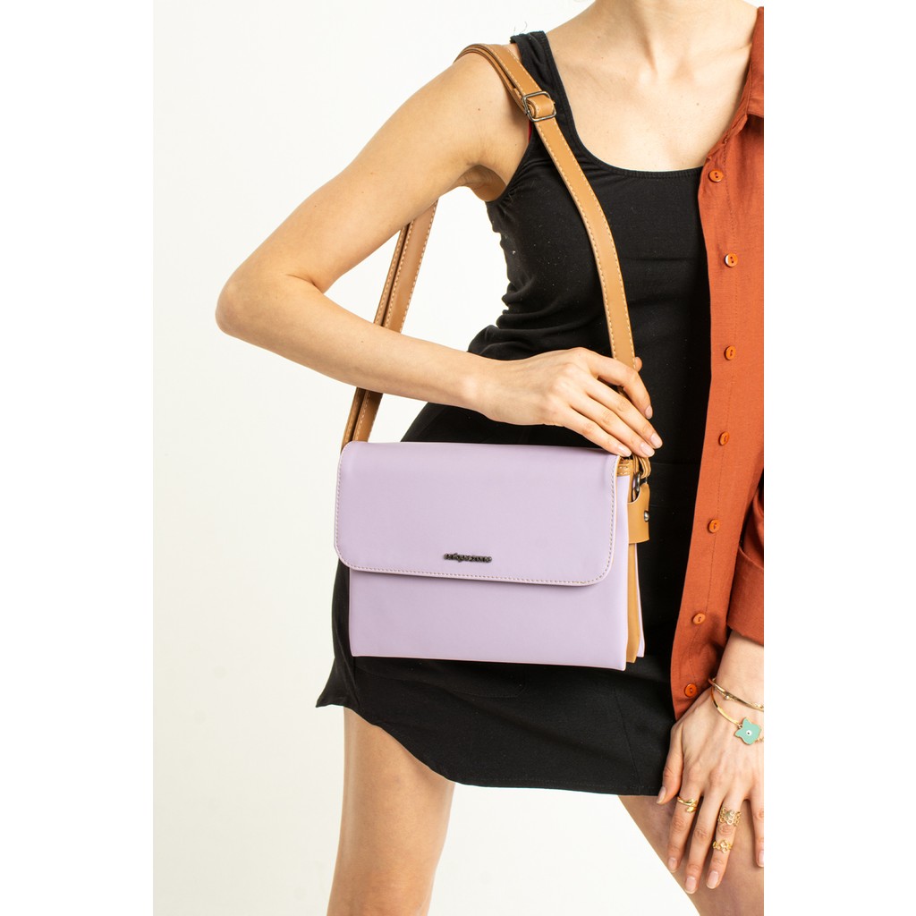 unique crane bags Kadın Lila Çapraz, Omuz, Postacı Çantası Diğer Fiyatı