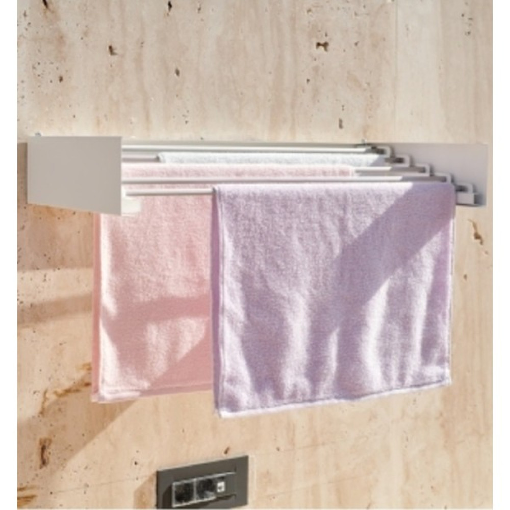 Unique Design Design Kurutmalık Çamaşır Askısı - Duvara Monte, Katlanabilir Çamaşırlık - (BEYAZ-70CM) Çamaşır Kurutma Makineleri Fiyatı