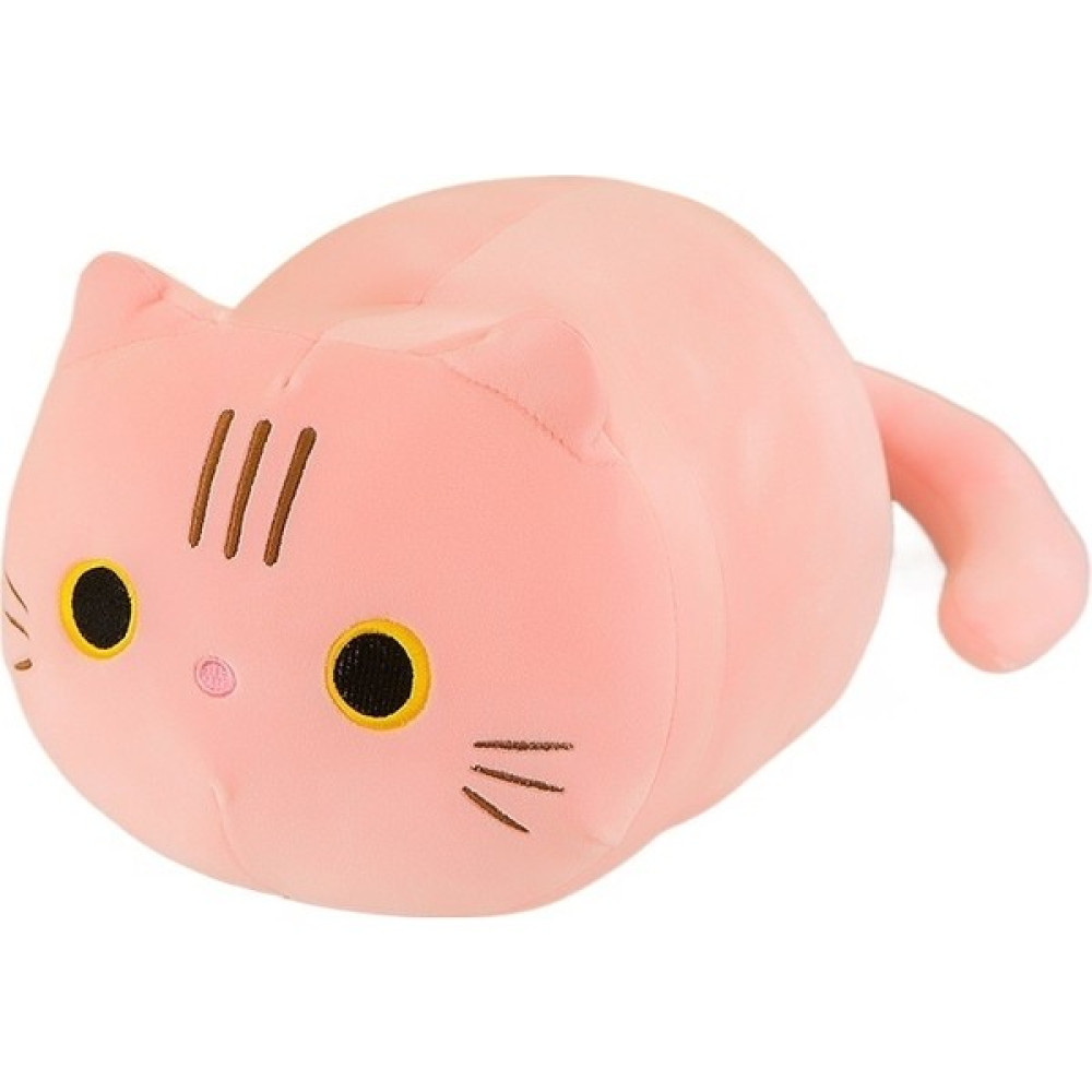 Unique Sevimli Büyük Gözlü Kedi Peluş Oyuncak Çocuk Yastığı (Yurt Dışından) - Pembe - Turkuaz - Pembe - Beyaz Oto Boyaları Fiyatı