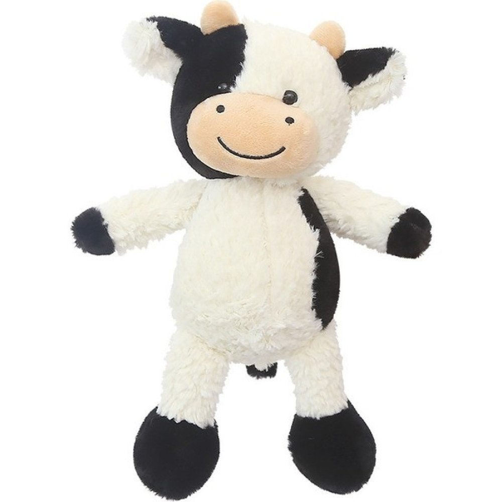 Unique Sevimli Siyah Beyaz Çiçek Gülümseyen Buzağı Bebek Inek Peluş Oyuncak (Yurt Dışından) - 30cm Oto Boyaları Fiyatı