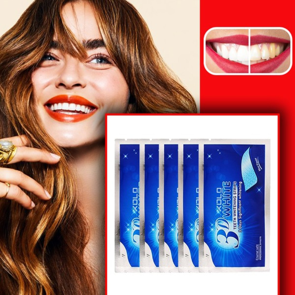 Uniquem 5 Adet Diş Beyazlatma Bandı 3D White Professional Effects Diş Beyazlatma Bantları Diş Beyazlatıcılar Fiyatı