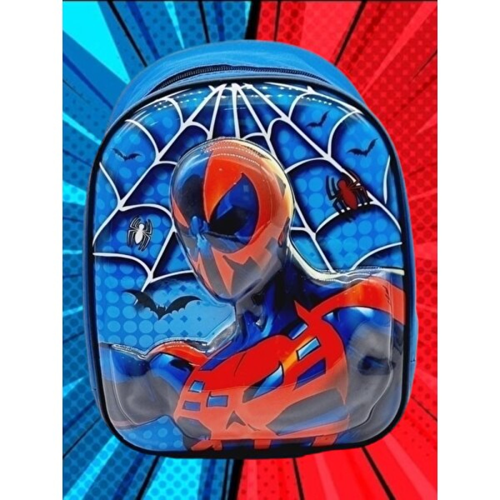 Uniquerrs Erkek Çocuk Spiderman Örümcek Adam Kabartma Baskılı Anaokulu Kreş Okul Çantası Sırt Çantası Erkek Sırt Çantası Fiyatı