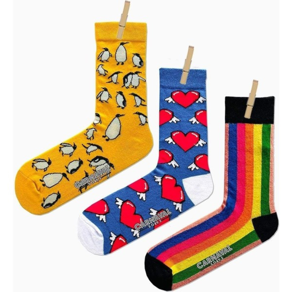 \Unisex 3"\"\"\'lü Renkli Happy Set Çorap - 37 - 44\ Oto Boyaları Fiyatı