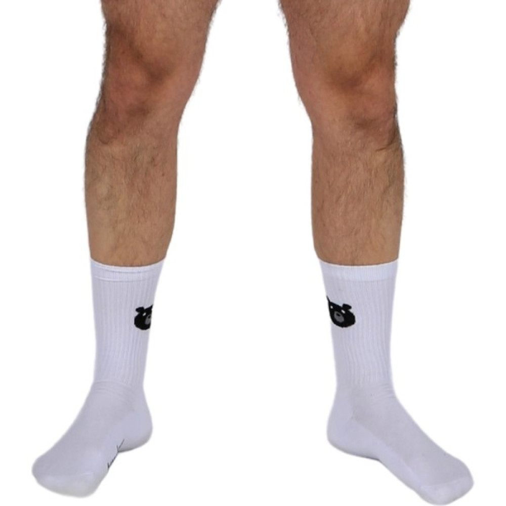 Unisex Bear 3'lü Paket Spor Çorap - Beyaz - 41 - 43 Oto Boyaları Fiyatı