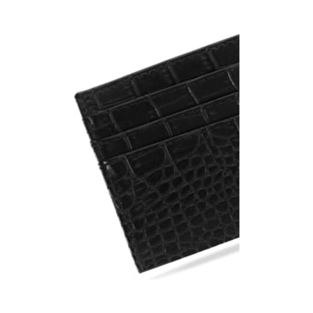 Unisex Croco Siyah Deri Kartlik Erkek Cüzdan Fiyatı