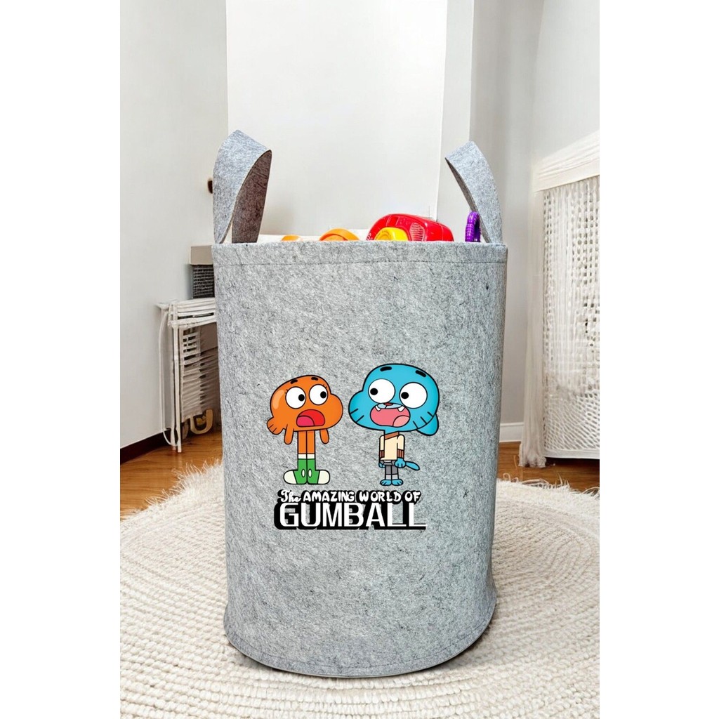 Unisex Gumbal Bebek Çocuk Odası Düzenleyici Saklama Kutusu Oyuncak Kirli Sepeti 50X40 cm Anne Bebek Oyuncak Fiyatı