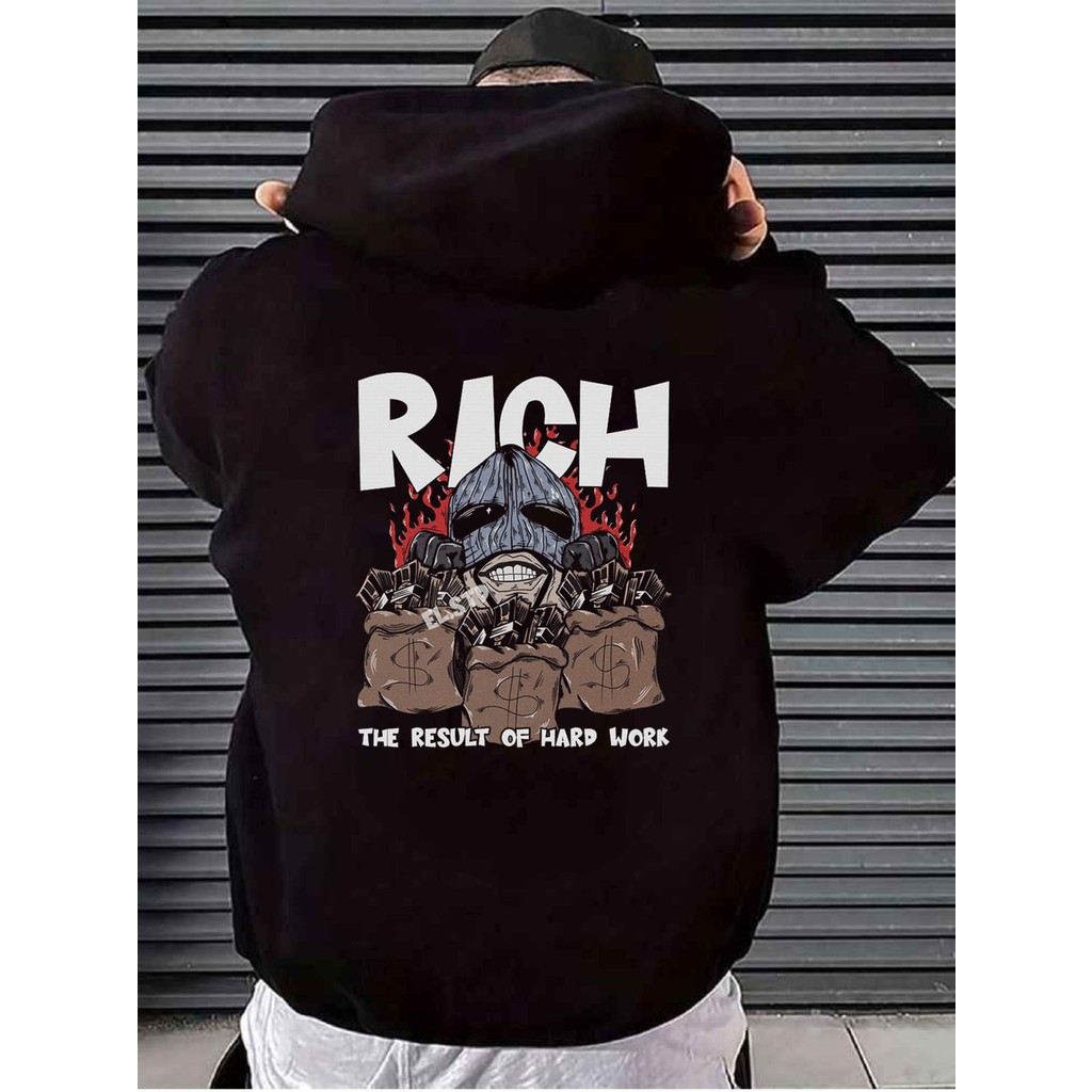 Unisex Kadın Erkek Kapüşonlu Kanguru Cepli Oversize Sweatshirt Hoodie Rich Giyim & İç Giyim Fiyatı