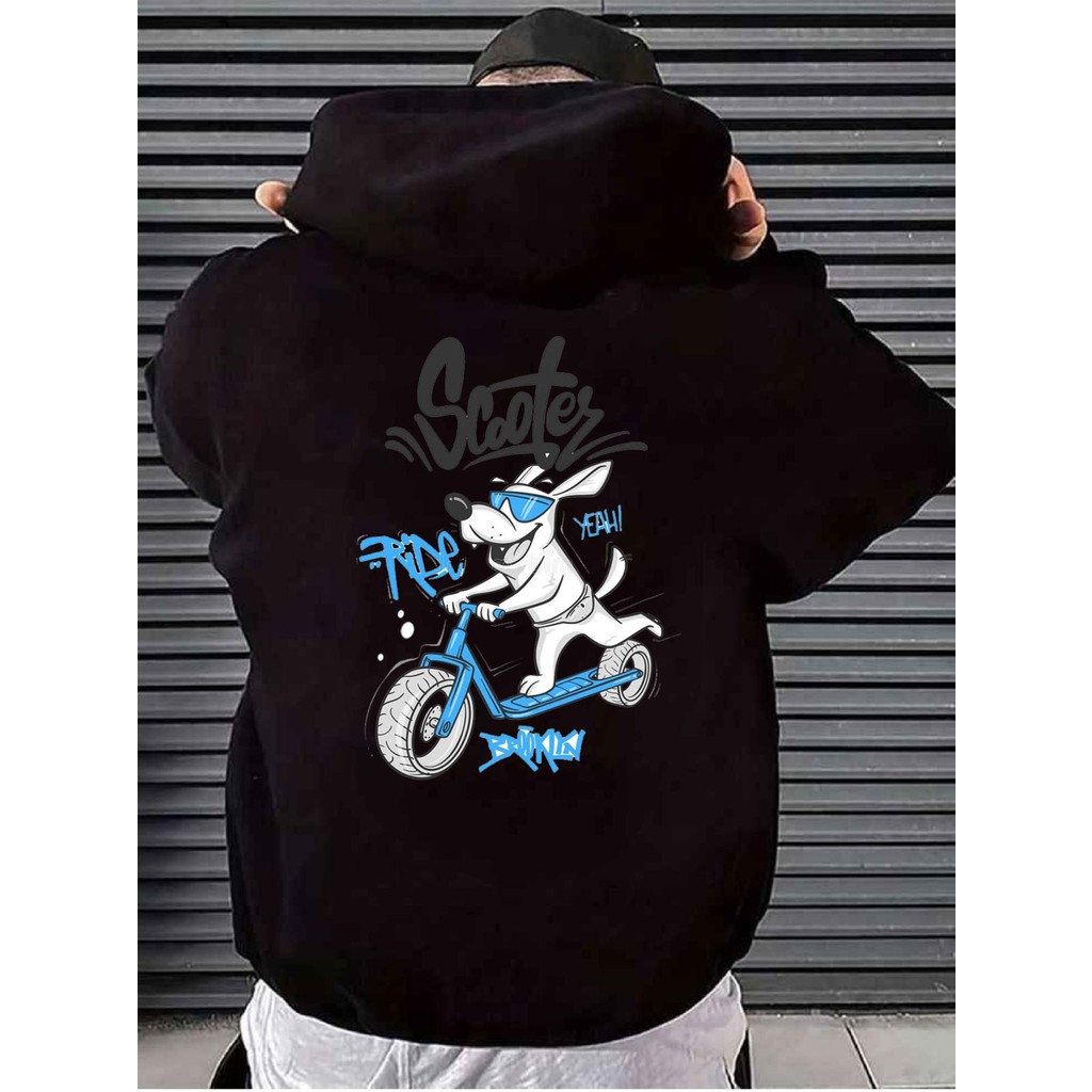 Unisex Kadın Erkek Kapüşonlu Kanguru Cepli Oversize Sweatshirt Hoodie Scooter Giyim & İç Giyim Fiyatı