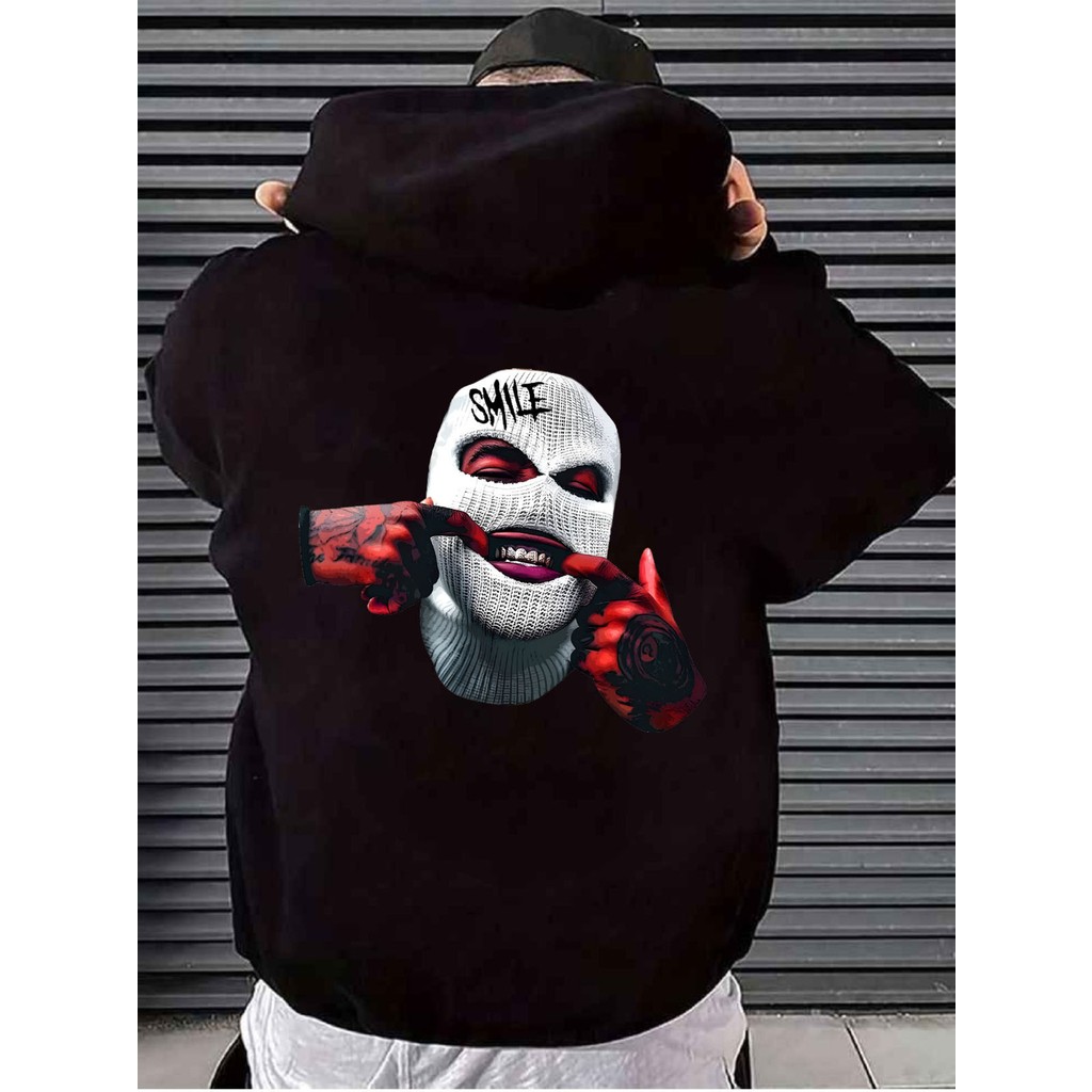 Unisex Kadın Erkek Kapüşonlu Kanguru Cepli Oversize Sweatshirt Hoodie Smile Giyim & İç Giyim Fiyatı