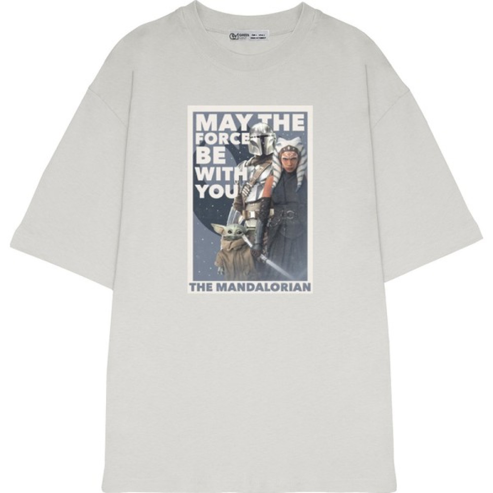 Unisex Oversize T-Shirt Star Wars Mandalorian Force Of Ancient Enemies Erkek T-shirt Fiyatı