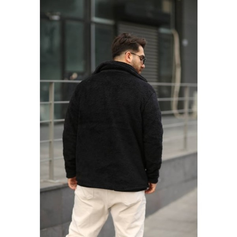 Unisex Peluş Polar Hırka Gömlek Erkek Hırkalar Fiyatı