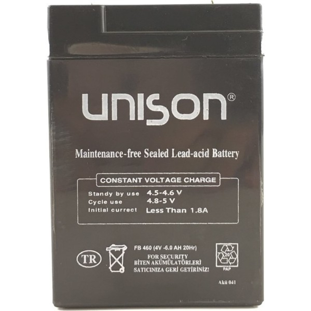 Unison 4V 6 Amper Unıson Kuru Akü Akü Şarj Edici Fiyatı