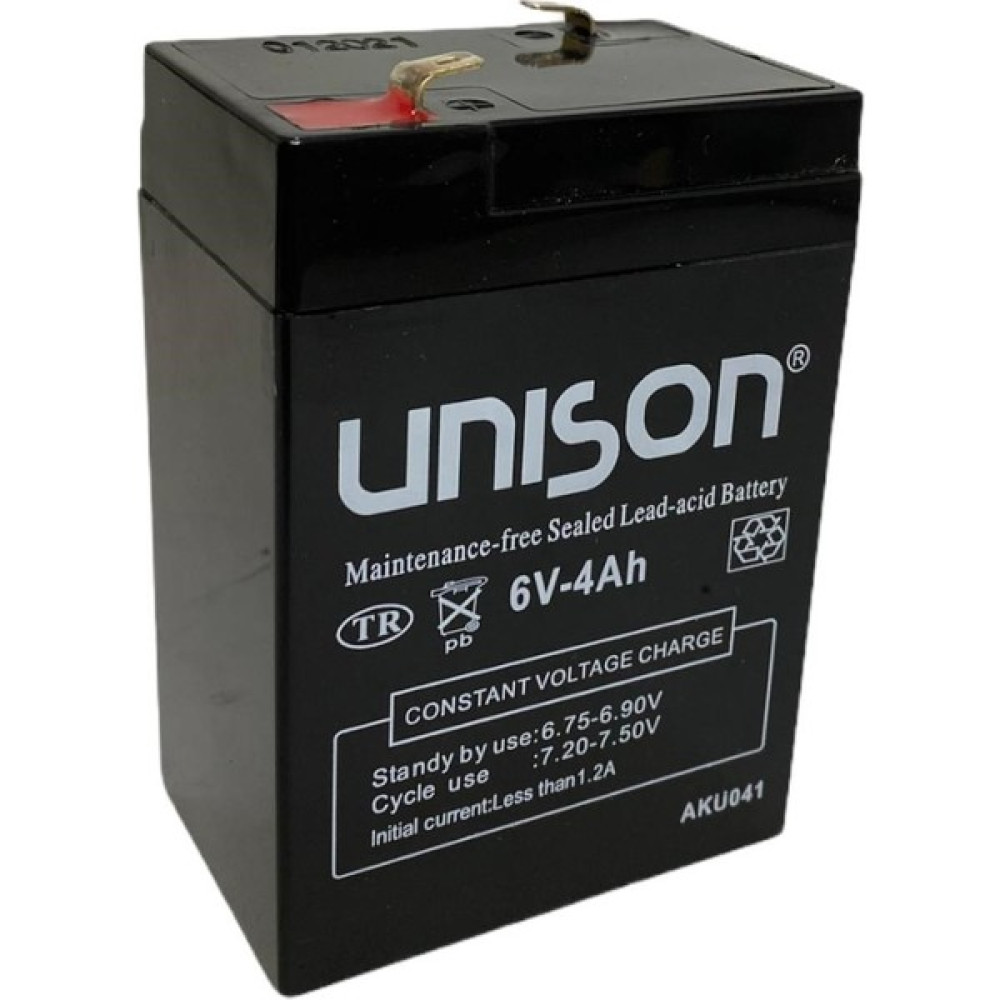 Unison Çocuk Oyuncak Araba Aküsü(Pili, Bataryası) 6 Volt(V) 4 Amper(Ah) (Pilsan ve Benzer Markalar Uyumlu) - Siyah Akülü Araba Fiyatı