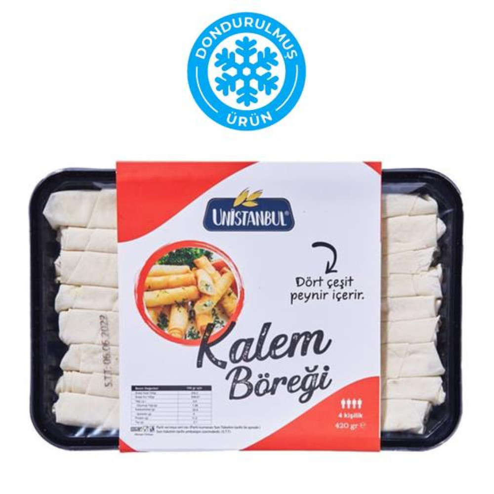 Unistanbul Kalem Böreği 420 gr Dondurulmuş Gıda Fiyatı