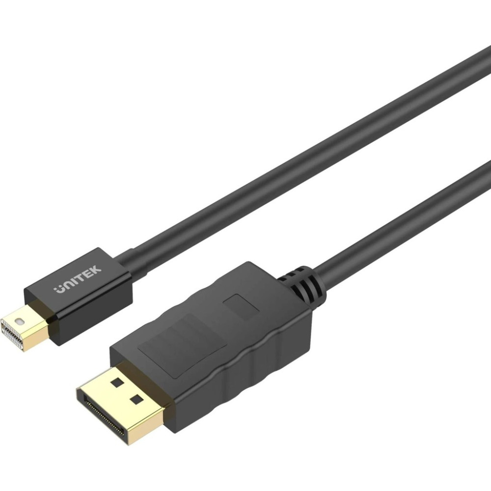 Unitek Mini DisplayPort - DisplayPort 1.2 Kablosu 4K 60Hz 2Mt (Y-C611BK) - 2 Metre Network Aksesuarları Fiyatı