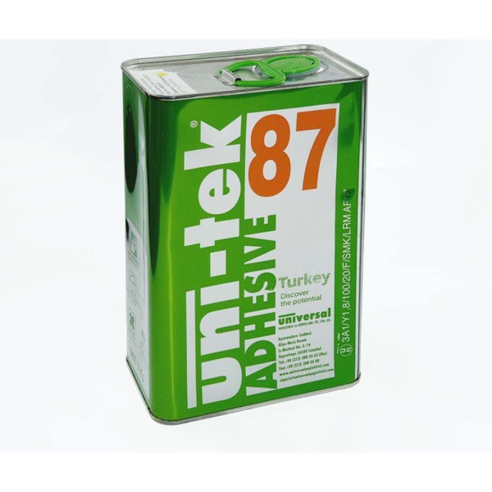 Unitek Uni-Tek 87 Universal Yapıştırıcı 3 kg / Uni-Tek Sünger Yapıştırıcı Dış Cephe Yalıtım Malzemeleri Fiyatı