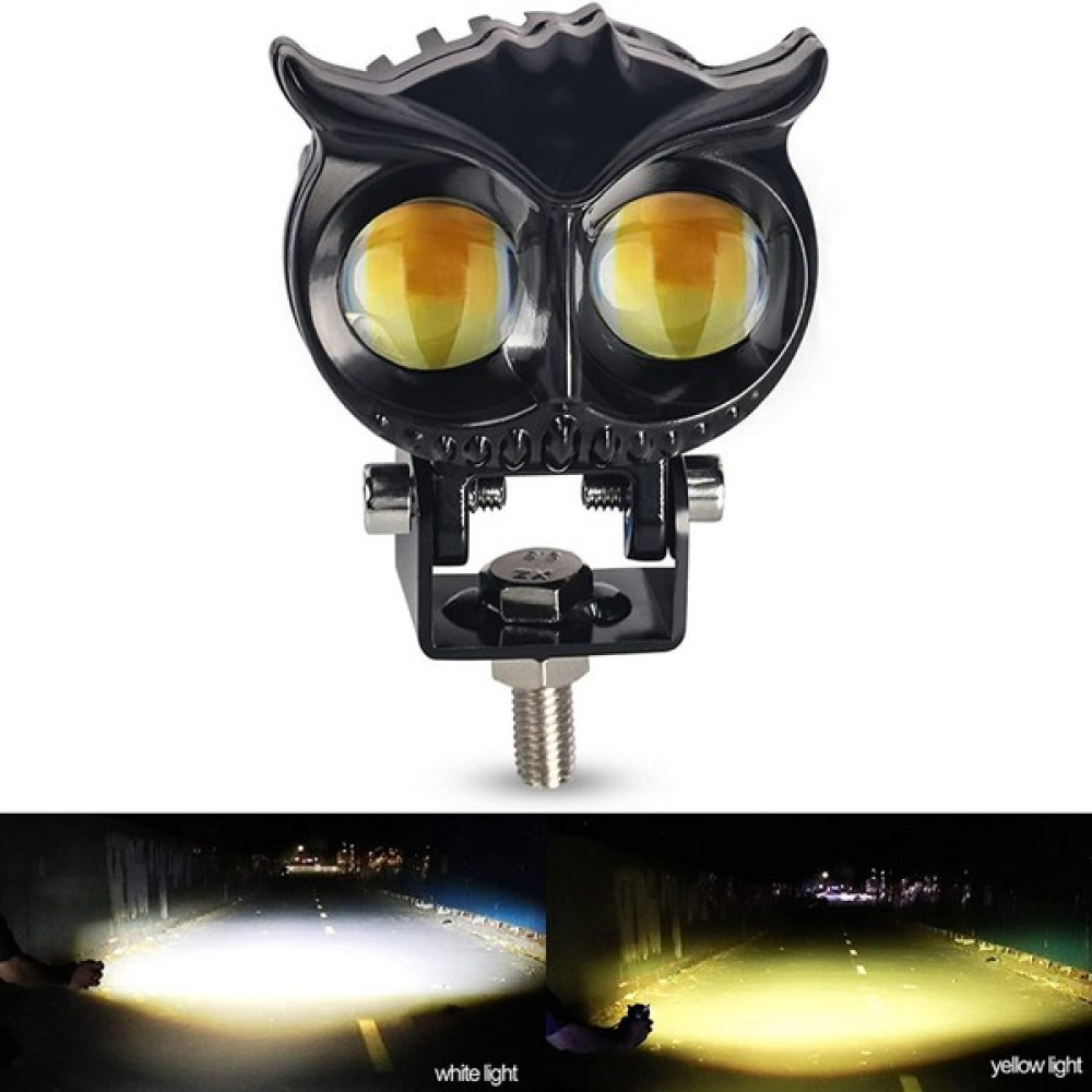 Üniversal 2,5 Inç Amber-Beyaz Baykuş Sis Farı Araç Motosiklet Ofroad Uyumlu 1 Adet Motorsiklet Lambaları Fiyatı