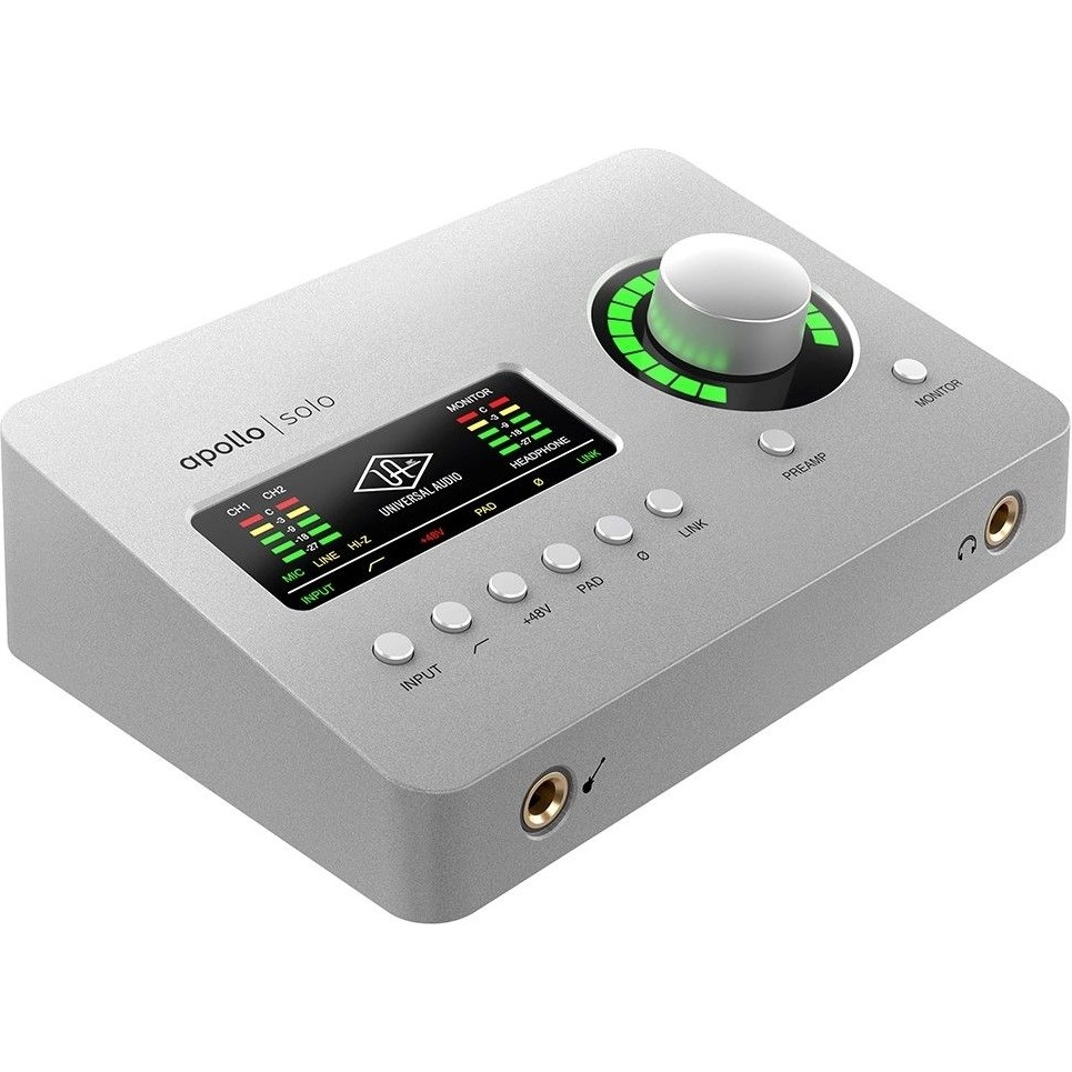 Universal Audio Apollo Solo USB Heritage Edition | Yüksek Kaliteli Dsp Destekli 2 x 4 USB 3 Ses Kartı - Zengin Plug-In Paketi ile Birlikte (1 Dsp) ... Diğer Fiyatı