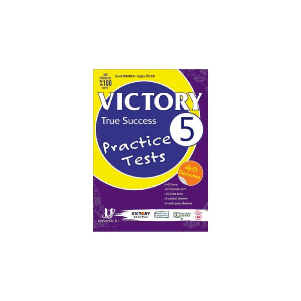 Universal ELT 5. Sınıf Victory True Success Practıce Test Denemeler Yabancı Dil Kitapları Fiyatı