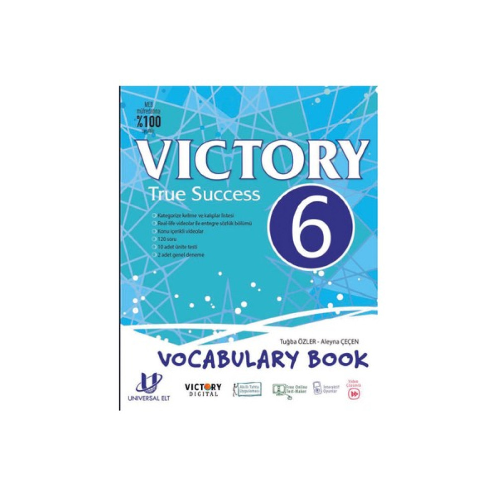 Universal ELT 6. Sınıf Victory True Success Vocabulary Book Yabancı Dil Kitapları Fiyatı