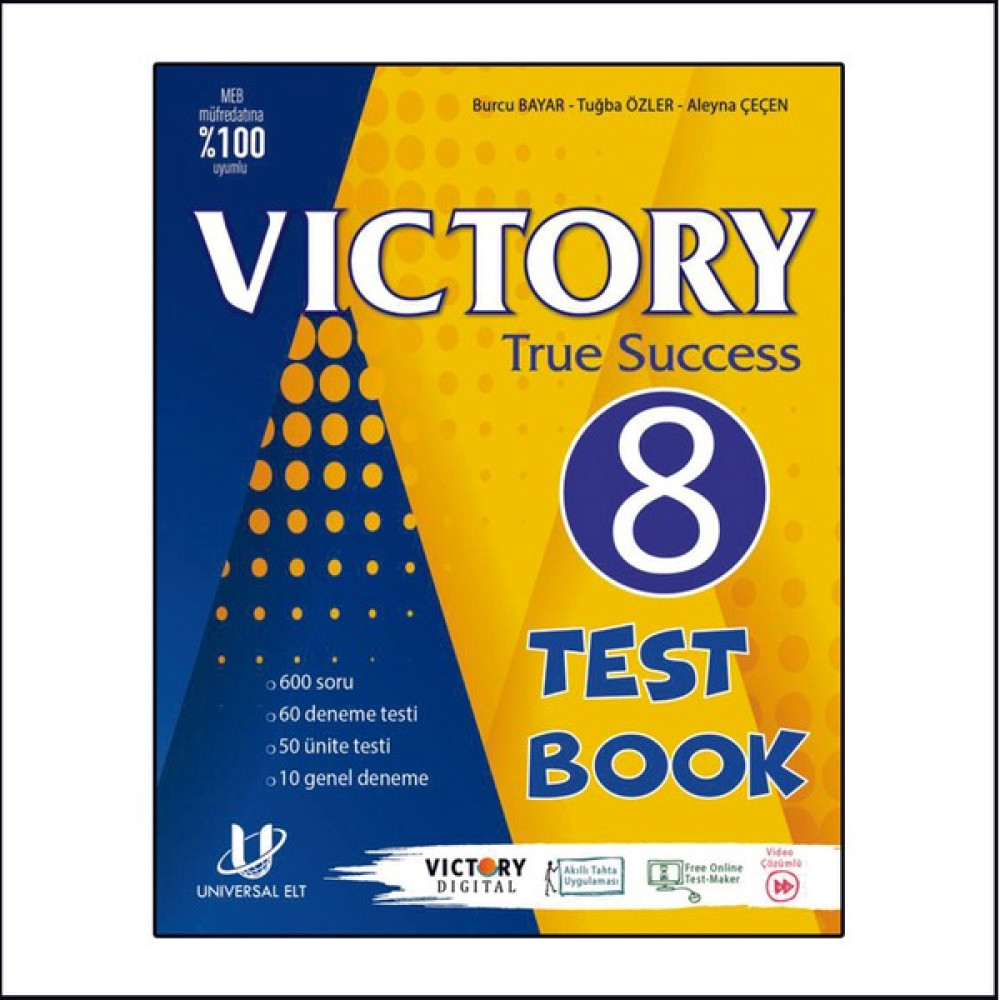 Universal ELT 8. Sınıf Victory True Success Test Book Yabancı Dil Kitapları Fiyatı