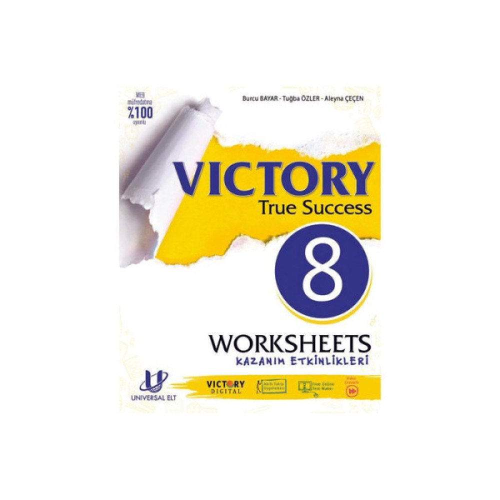 Universal ELT 8. Sınıf Victory True Success Worksheets Yabancı Dil Kitapları Fiyatı