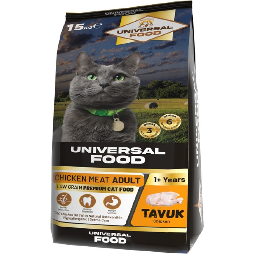 Unıversal Food Kedi Maması Tavuklu 15 kg Evcil Hayvan Ürünleri Fiyatı