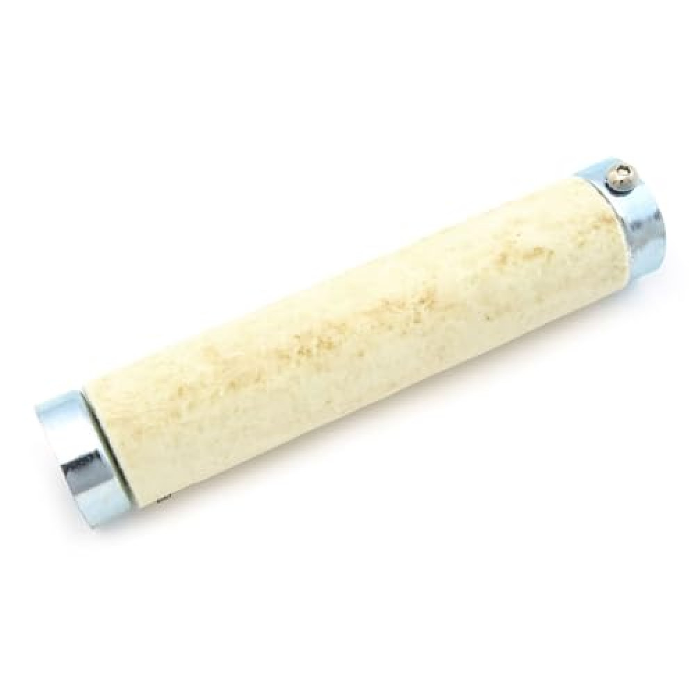 Universal Motorcycle Steel Baffle With Packing - Baffle Diameter 1.6" - Length 8" - For 1.75" Outer Dimension Pipe