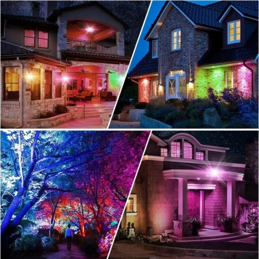 UniversalSupply Co Özel Üretim Kumandalı Dış Cephe Aydınlatması Çok Renkli Rgb LED Panel Işık Parti Konser LED Led Aydınlatmalar Fiyatı