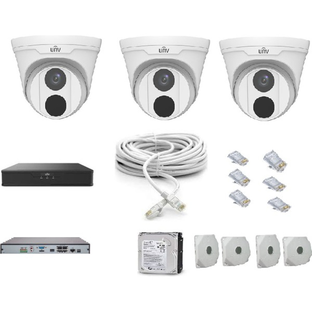Uniview Unv 2mp Ip Kamera Seti Güvenlik Kameraları Fiyatı