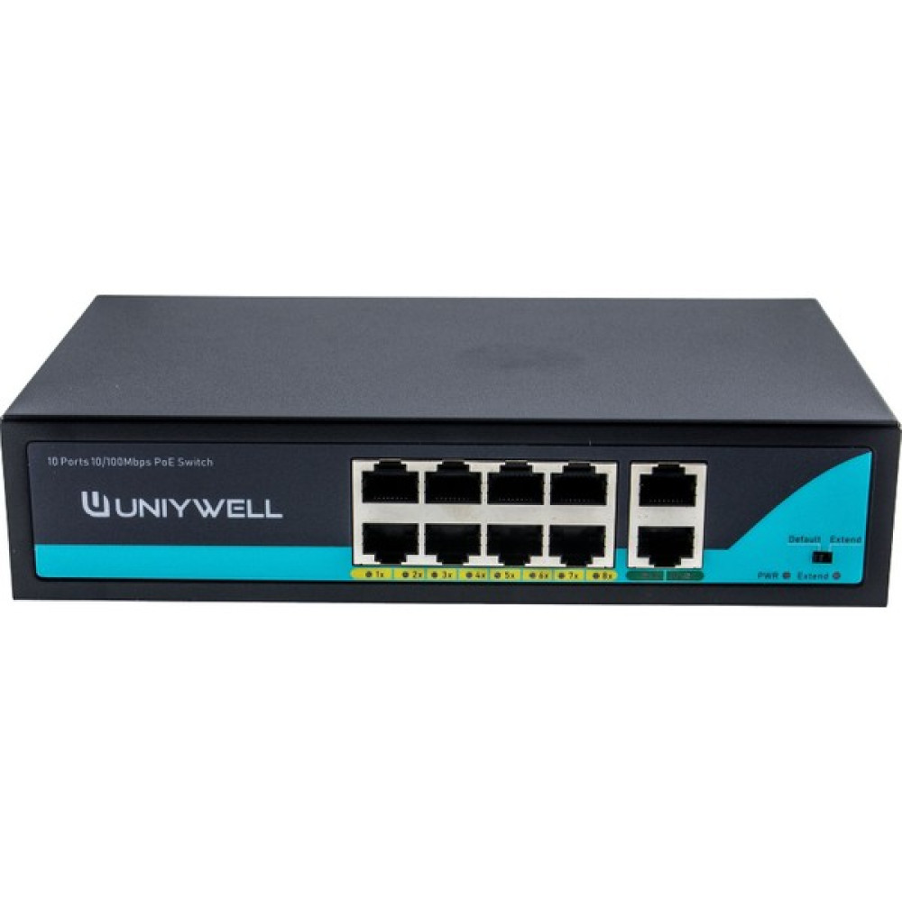 Uniywell 8 Port 10/100MBPS Poe Switch & 1000 Mbps Uplink Unıywell Oto Boyaları Fiyatı