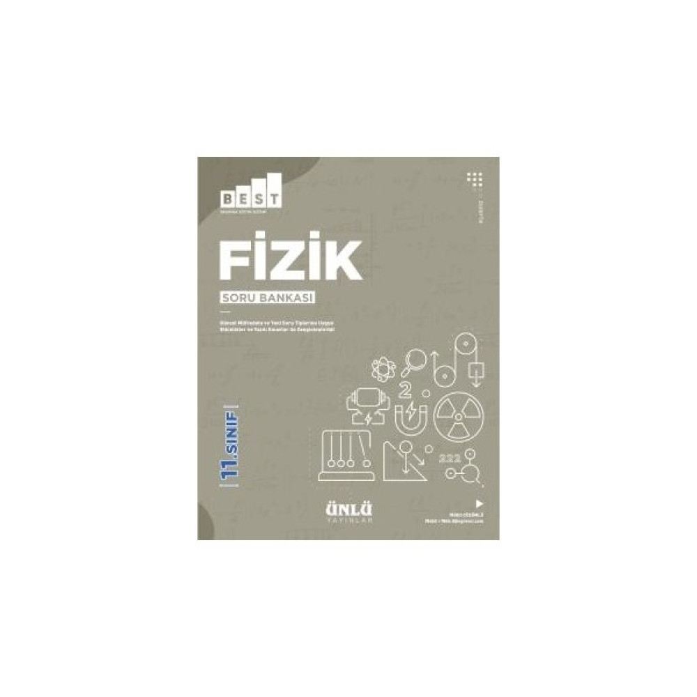 Ünlü 11. Sınıf Best Fizik Soru Bankası Fizik Fiyatı