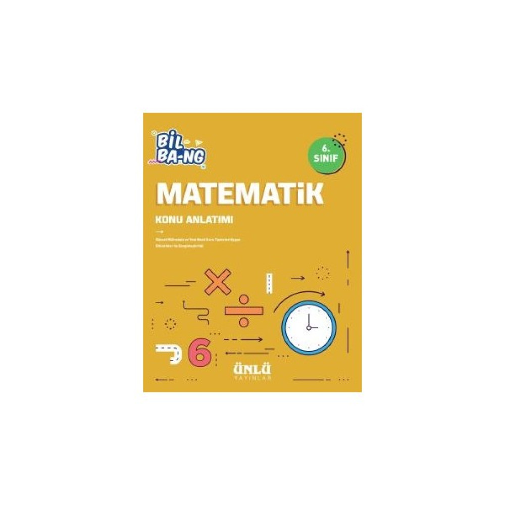 Ünlü 6. Sınıf Bil Ba-Ng Matematik Konu Anlatımı Matematik Fiyatı