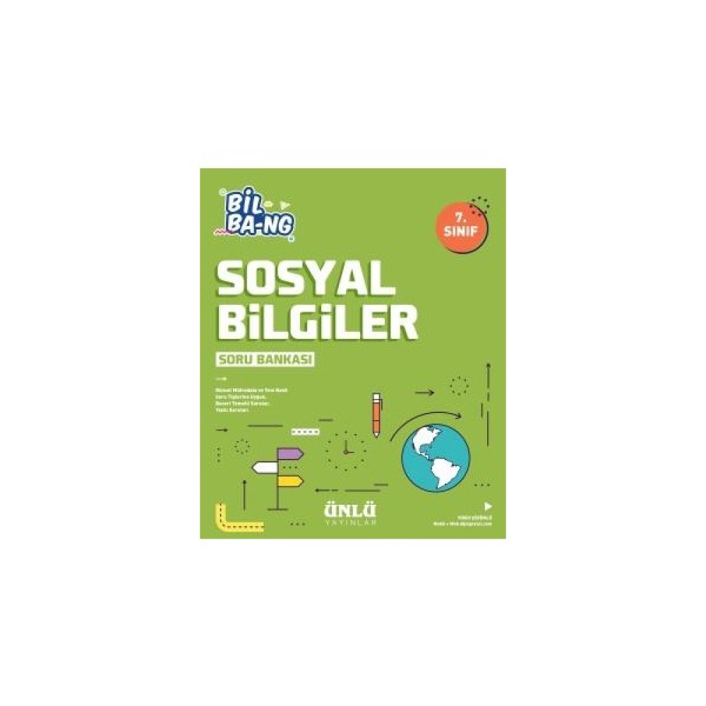 Ünlü 7. Sınıf Bil Ba-Ng Sosyal Bilgiler Soru Bankası Sosyal Bilgiler Fiyatı