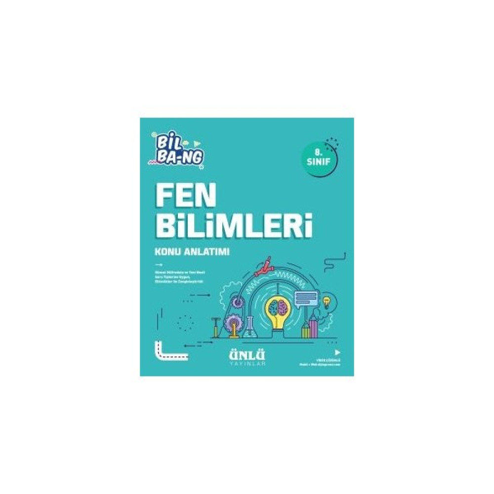 Ünlü 8. Sınıf Bil Ba-Ng Fen Bilimleri Konu Anlatımı Fen - Bilişim ve Teknoloji Fiyatı