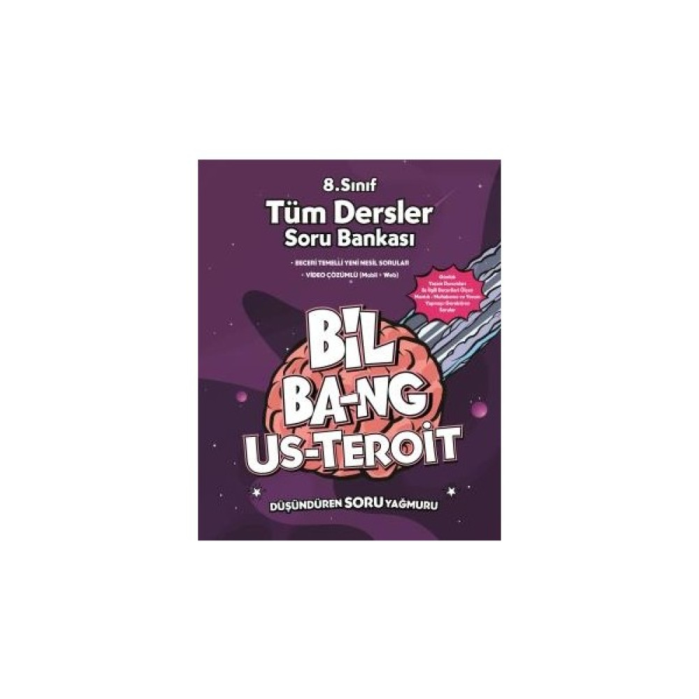 Ünlü 8. Sınıf Us-Teroit Tüm Dersler Soru Bankası Tüm Dersler Fiyatı
