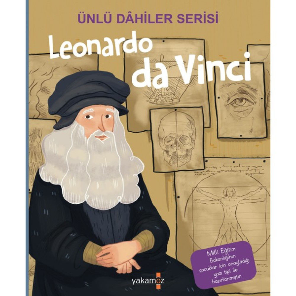 Ünlü Dahiler Serisi Leonardo Da Vinci - Igeo Studio Çocuk Öykü Fiyatı