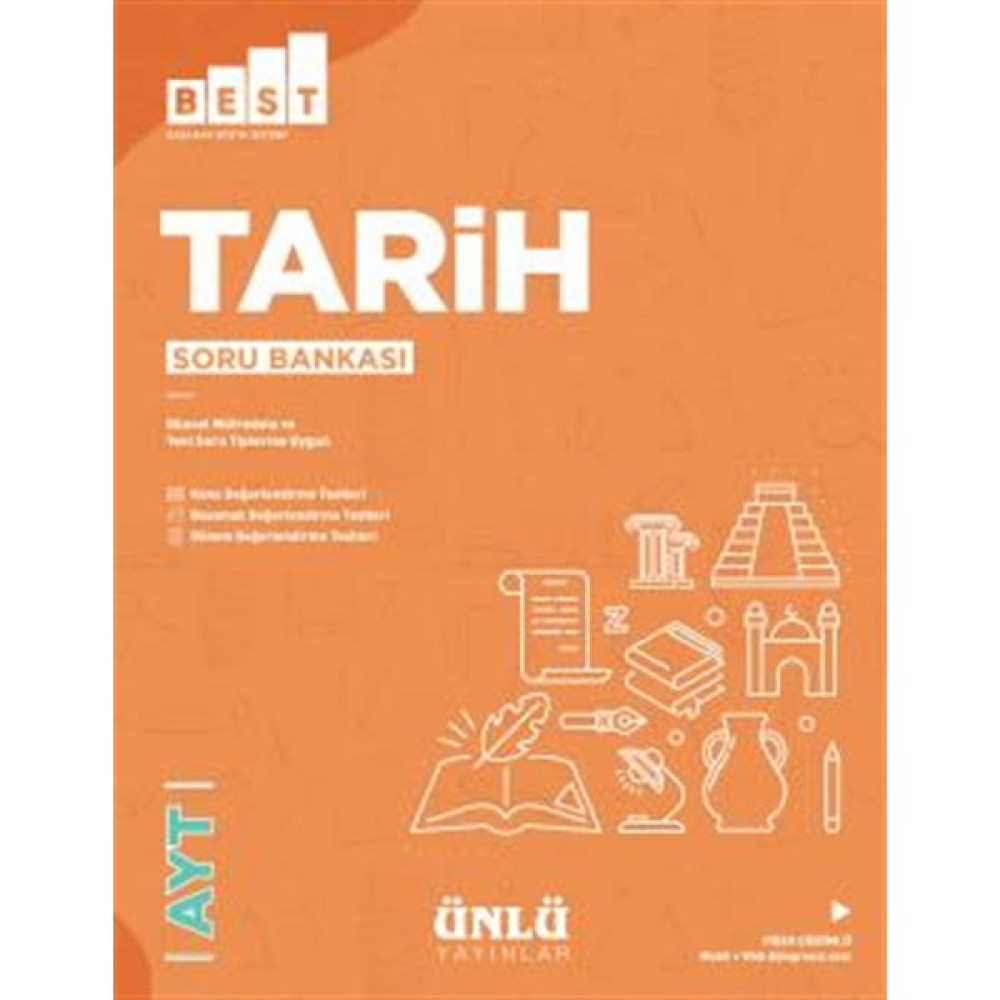 Ünlü Yayınları AYT Best Tarih Soru Bankası Temel Yeterlilik Testi (TYT) Fiyatı